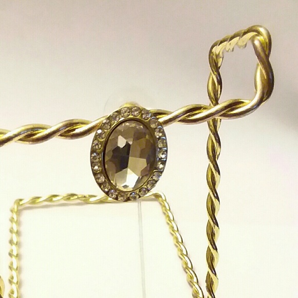 Gabriella K New York  Sulver Diamond Earrings - Picture 4 of 4